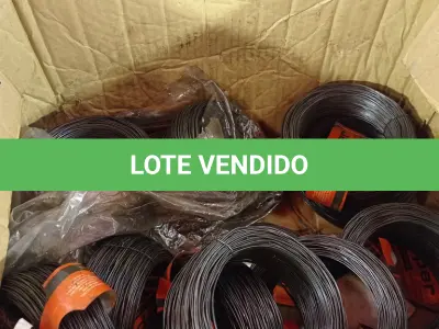 LOTE 117 - 20 - ARAMES RECOZIDO 1KG 18 PG07 TORCIDO - OPER (NO ESTADO, NÃO SABEMOS SE FUNCIONA. LEILÃO NÃO TEM GARANTIA E NEM DEVOLUÇÃO, SUJEITO A POSSÍVEIS AVARIAS VISÍVEIS/OCULTAS E/OU AUSÊNCIA DE COMPONENTES)