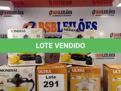 LOTE 291 - 06 – ESPREMEDORES DE FRUTAS (NO ESTADO, NÃO SABEMOS SE FUNCIONA. LEILÃO NÃO TEM GARANTIA E NEM DEVOLUÇÃO, SUJEITO A POSSÍVEIS AVARIAS VISÍVEIS/OCULTAS E/OU AUSÊNCIA DE COMPONENTES)