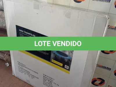LOTE 145 - 01 - TRAMPOLIM/MINI CAMA ELÁSTICA (NO ESTADO, NÃO SABEMOS SE FUNCIONA. LEILÃO NÃO TEM GARANTIA E NEM DEVOLUÇÃO, SUJEITO A POSSÍVEIS AVARIAS VISÍVEIS/OCULTAS E/OU AUSÊNCIA DE COMPONENTES)