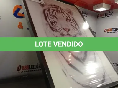 LOTE 102 - 01 - QUADRO DECORATIVO 80X60 (NO ESTADO, NÃO SABEMOS SE FUNCIONA. LEILÃO NÃO TEM GARANTIA E NEM DEVOLUÇÃO, SUJEITO A POSSÍVEIS AVARIAS VISÍVEIS/OCULTAS E/OU AUSÊNCIA DE COMPONENTES)
