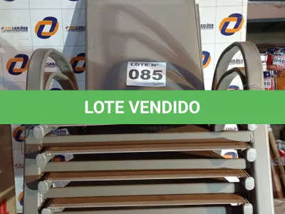 LOTE 085 - 05 - CADEIRAS ALMA AÇO (NO ESTADO, NÃO SABEMOS SE FUNCIONA. LEILÃO NÃO TEM GARANTIA E NEM DEVOLUÇÃO, SUJEITO A POSSÍVEIS AVARIAS VISÍVEIS/OCULTAS E/OU AUSÊNCIA DE COMPONENTES)