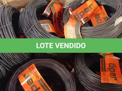 LOTE 197 - 20 - ARAMES RECOZIDO 1KG 18 PG07 TORCIDO - OPER (NO ESTADO, NÃO SABEMOS SE FUNCIONA. LEILÃO NÃO TEM GARANTIA E NEM DEVOLUÇÃO, SUJEITO A POSSÍVEIS AVARIAS VISÍVEIS/OCULTAS E/OU AUSÊNCIA DE COMPONENTES)