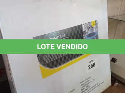 LOTE 268 - 01 - TRAMPOLIM/MINI CAMA ELÁSTICA (NO ESTADO, NÃO SABEMOS SE FUNCIONA. LEILÃO NÃO TEM GARANTIA E NEM DEVOLUÇÃO, SUJEITO A POSSÍVEIS AVARIAS VISÍVEIS/OCULTAS E/OU AUSÊNCIA DE COMPONENTES)