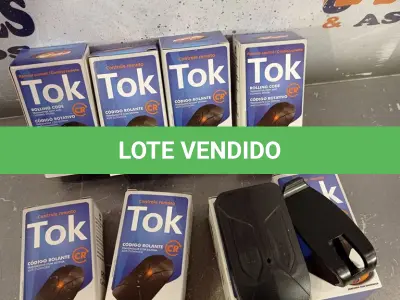 LOTE 308 - 10 - CONTROLES REMOTO PORTÃO ELETRÔNICO TOK 433MHZ PPA (NO ESTADO, NÃO SABEMOS SE FUNCIONA. LEILÃO NÃO TEM GARANTIA E NEM DEVOLUÇÃO, SUJEITO A POSSÍVEIS AVARIAS VISÍVEIS/OCULTAS E/OU AUSÊNCIA DE COMPONENTES)