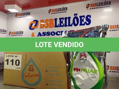 LOTE 110 - 10 - FERTILIZANTES MINERAL FOLIAR MISTO 2KG - HERINGER (NO ESTADO, NÃO SABEMOS SE FUNCIONA. LEILÃO NÃO TEM GARANTIA E NEM DEVOLUÇÃO, SUJEITO A POSSÍVEIS AVARIAS VISÍVEIS/OCULTAS E/OU AUSÊNCIA DE COMPONENTES)
