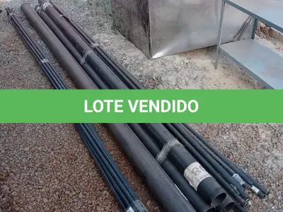 LOTE 081 - 25 - BARRAS DE ELETRODUTO 3 METROS (NO ESTADO, NÃO SABEMOS SE FUNCIONA. LEILÃO NÃO TEM GARANTIA E NEM DEVOLUÇÃO, SUJEITO A POSSÍVEIS AVARIAS VISÍVEIS/OCULTAS E/OU AUSÊNCIA DE COMPONENTES)