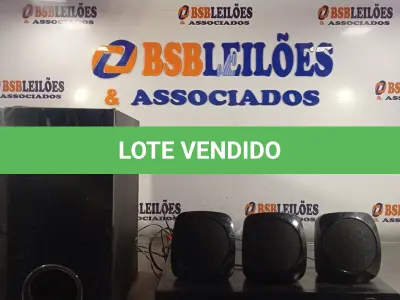 LOTE 253 - 01 - HOME THEATER LG (NO ESTADO, NÃO SABEMOS SE FUNCIONA. LEILÃO NÃO TEM GARANTIA E NEM DEVOLUÇÃO, SUJEITO A POSSÍVEIS AVARIAS VISÍVEIS/OCULTAS E/O  AUSÊNCIA DE COMPONENTES)