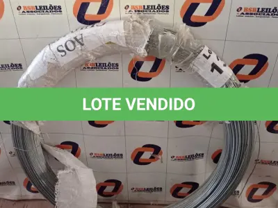 LOTE 137 - 01- ROLO DE ARAME (NO ESTADO, NÃO SABEMOS SE FUNCIONA. LEILÃO NÃO TEM GARANTIA E NEM DEVOLUÇÃO, SUJEITO A POSSÍVEIS AVARIAS VISÍVEIS/OCULTAS E/OU AUSÊNCIA DE COMPONENTES)