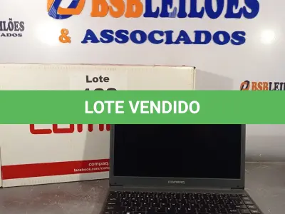 LOTE 132 - 01 - NOTEBOOK INTEL CORE I3 4GB RAM HD 120GB SSD (NO ESTADO, NÃO SABEMOS SE FUNCIONA. LEILÃO NÃO TEM GARANTIA E NEM DEVOLUÇÃO, SUJEITO A POSSÍVEIS AVARIAS VISÍVEIS/OCULTAS E/OU AUSÊNCIA DE COMPONENTES)