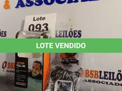 LOTE 093 - 01 - CÂMERA DE AÇÃO ATRIO FULL HD 1080P TELA LCD 2POL 12MP (NO ESTADO, NÃO SABEMOS SE FUNCIONA. LEILÃO NÃO TEM GARANTIA E NEM DEVOLUÇÃO, SUJEITO A POSSÍVEIS AVARIAS VISÍVEIS/OCULTAS E/OU AUSÊNCIA DE COMPONENTES)