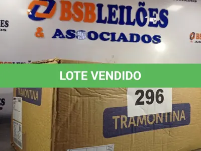 LOTE 296 - 01 - JOGO DE PANELA TRAMONTINA 15 PEÇAS (NO ESTADO, NÃO SABEMOS SE FUNCIONA. LEILÃO NÃO TEM GARANTIA E NEM DEVOLUÇÃO, SUJEITO A POSSÍVEIS AVARIAS VISÍVEIS/OCULTAS E/OU AUSÊNCIA DE COMPONENTES)