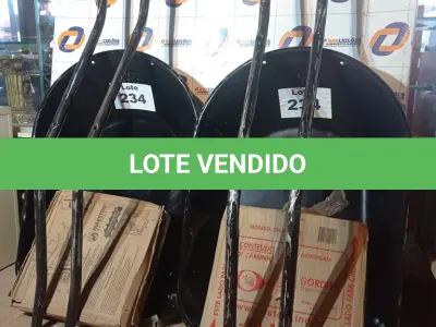 LOTE 234 - 02 - CARRINHOS DE MÃO (NO ESTADO, NÃO SABEMOS SE FUNCIONA. LEILÃO NÃO TEM GARANTIA E NEM DEVOLUÇÃO, SUJEITO A POSSÍVEIS AVARIAS VISÍVEIS/OCULTAS E/OU AUSÊNCIA DE COMPONENTES)