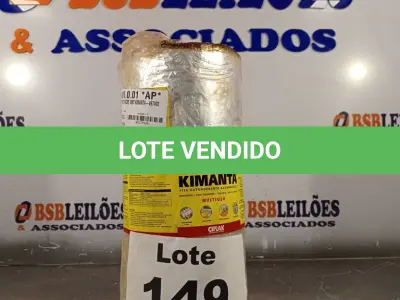 LOTE 149 - 01 - KIMANTA AUTO-ADESIVA 30CMX10MT CIPLAK (NO ESTADO, NÃO SABEMOS SE FUNCIONA. LEILÃO NÃO TEM GARANTIA E NEM DEVOLUÇÃO, SUJEITO A POSSÍVEIS AVARIAS VISÍVEIS/OCULTAS E/OU AUSÊNCIA DE COMPONENTES)