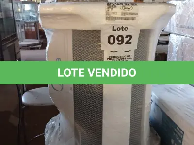 LOTE 092 - 01 - CONDENSADORA SPLIT HI-WALL SPRINGER MIDEA AIRVOLUTION 30.000 BTU/H FRIO 220V (NO ESTADO, NÃO SABEMOS SE FUNCIONA. LEILÃO NÃO TEM GARANTIA E NEM DEVOLUÇÃO, SUJEITO A POSSÍVEIS AVARIAS VISÍVEIS/OCULTAS E/OU AUSÊNCIA DE COMPONENTES)