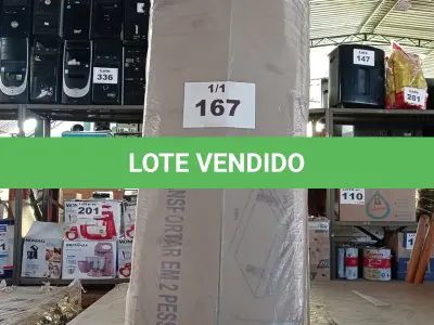 LOTE 167 - 01 - CAMA INFANTIL ALTA JOY COM ESCORREGADOR - BRANCO (NO ESTADO, NÃO SABEMOS SE FUNCIONA. LEILÃO NÃO TEM GARANTIA E NEM DEVOLUÇÃO, SUJEITO A POSSÍVEIS AVARIAS VISÍVEIS/OCULTAS E/OU AUSÊNCIA DE COMPONENTES)
