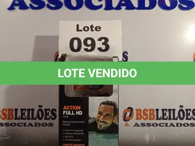 LOTE 093 - 01 - CÂMERA DE AÇÃO ATRIO FULL HD 1080P TELA LCD 2POL 12MP (NO ESTADO, NÃO SABEMOS SE FUNCIONA. LEILÃO NÃO TEM GARANTIA E NEM DEVOLUÇÃO, SUJEITO A POSSÍVEIS AVARIAS VISÍVEIS/OCULTAS E/OU AUSÊNCIA DE COMPONENTES)