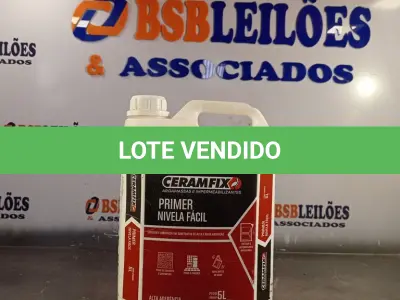 LOTE 073 - 01 - PRIMER CERAMFIX NIVELA FÁCIL 5 L (NO ESTADO, NÃO SABEMOS SE FUNCIONA. LEILÃO NÃO TEM GARANTIA E NEM DEVOLUÇÃO, SUJEITO A POSSÍVEIS AVARIAS VISÍVEIS/OCULTAS E/OU AUSÊNCIA DE COMPONENTES)