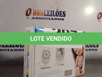 LOTE 297 - 01 - BABÁ ELETRÔNICA CÂMERA SEM FIO VISÃO NOTURNA LCD DIGITAL 2P (NO ESTADO, NÃO SABEMOS SE FUNCIONA. LEILÃO NÃO TEM GARANTIA E NEM DEVOLUÇÃO, SUJEITO A POSSÍVEIS AVARIAS VISÍVEIS/OCULTAS E/OU AUSÊNCIA DE COMPONENTES)
