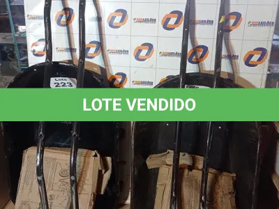 LOTE 223 - 02 - CARRINHOS DE MÃO (NO ESTADO, NÃO SABEMOS SE FUNCIONA. LEILÃO NÃO TEM GARANTIA E NEM DEVOLUÇÃO, SUJEITO A POSSÍVEIS AVARIAS VISÍVEIS/OCULTAS E/OU AUSÊNCIA DE COMPONENTES)
