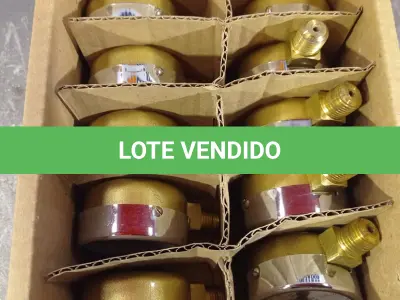 LOTE 301 - 10 - MANÔMETROS FAMABRAS (NO ESTADO, NÃO SABEMOS SE FUNCIONA. LEILÃO NÃO TEM GARANTIA E NEM DEVOLUÇÃO, SUJEITO A POSSÍVEIS AVARIAS VISÍVEIS/OCULTAS E/OU AUSÊNCIA DE COMPONENTES)
