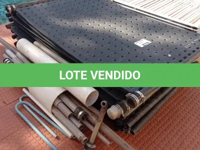 LOTE 276 - 14 AQUECEDORES SOLAR PARA ÁGUA (NO ESTADO, NÃO SABEMOS SE FUNCIONA. LEILÃO NÃO TEM GARANTIA E NEM DEVOLUÇÃO).