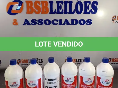 LOTE 057 - 06 LITROS DE SOLUÇÃO PREPARADORA PARA TUBOS E CONEXÕES DE PVC RÍGIDO, LINHA ÁGUA FRIA. (NO ESTADO, LEILÃO NÃO TEM GARANTIA E NEM DEVOLUÇÃO, SUJEITO A POSSÍVEIS AVARIAS VISÍVEIS/OCULTAS E/OU AUSÊNCIA DE COMPONENTES).