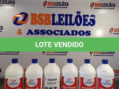 LOTE 057 - 06 LITROS DE SOLUÇÃO PREPARADORA PARA TUBOS E CONEXÕES DE PVC RÍGIDO, LINHA ÁGUA FRIA. (NO ESTADO, LEILÃO NÃO TEM GARANTIA E NEM DEVOLUÇÃO, SUJEITO A POSSÍVEIS AVARIAS VISÍVEIS/OCULTAS E/OU AUSÊNCIA DE COMPONENTES).