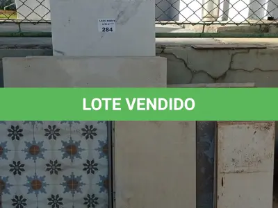 LOTE 284 - 01 LOTE COM CERÂMICAS DIVERSAS (NO ESTADO, NÃO SABEMOS SE FUNCIONA. LEILÃO NÃO TEM GARANTIA E NEM DEVOLUÇÃO).