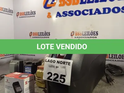 LOTE 225 - 01 NOBREAK SMS E VÁRIOS TRANSFORMADORES PEQUENOS (NO ESTADO, NÃO SABEMOS SE FUNCIONA. LEILÃO NÃO TEM GARANTIA E NEM DEVOLUÇÃO).