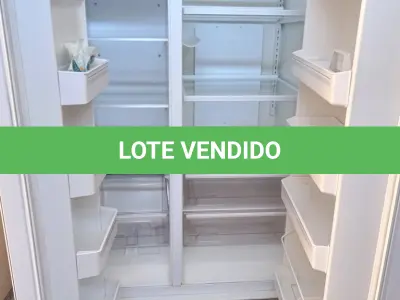 LOTE 147 - 01 GELADEIRA BOSCH 02 PORTAS 127 VOLTS (NO ESTADO, NÃO SABEMOS SE FUNCIONA. LEILÃO NÃO TEM GARANTIA E NEM DEVOLUÇÃO). 