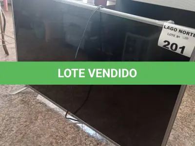 LOTE 201 - 01 TELEVISÃO LG 42” POL (NO ESTADO, NÃO SABEMOS SE FUNCIONA. LEILÃO NÃO TEM GARANTIA E NEM DEVOLUÇÃO).