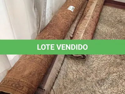 LOTE 130 - 03 TAPETES DIVERSOS (NO ESTADO, NÃO SABEMOS SE FUNCIONA. LEILÃO NÃO TEM GARANTIA E NEM DEVOLUÇÃO).