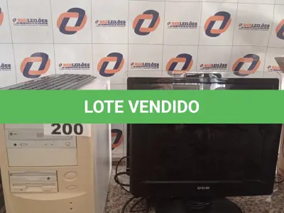 LOTE 200 - 01 COMPUTADOR E 01 AION (NO ESTADO, NÃO SABEMOS SE FUNCIONA. LEILÃO NÃO TEM GARANTIA E NEM DEVOLUÇÃO).