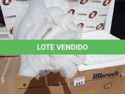 LOTE 247 - 01 LOTE COM ESPUMAS ACÚSTICAS (NO ESTADO, NÃO SABEMOS SE FUNCIONA. LEILÃO NÃO TEM GARANTIA E NEM DEVOLUÇÃO).