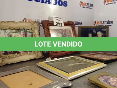LOTE 293 - 07 PORTAS RETRATOS (NO ESTADO, NÃO SABEMOS SE FUNCIONA. LEILÃO NÃO TEM GARANTIA E NEM DEVOLUÇÃO).