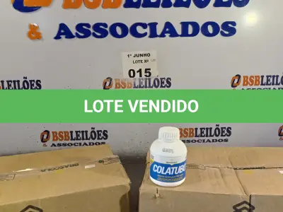 LOTE 015 - 02 CAIXAS COM COLA TUBO ST BRASCOLA 15 FRASCOS CADA. (NO ESTADO, LEILÃO NÃO TEM GARANTIA E NEM DEVOLUÇÃO, SUJEITO A POSSÍVEIS AVARIAS VISÍVEIS/OCULTAS E/OU AUSÊNCIA DE COMPONENTES).