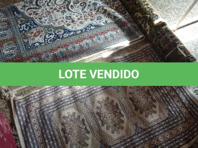 LOTE 122 - 03 TAPETES (NO ESTADO, NÃO SABEMOS SE FUNCIONA. LEILÃO NÃO TEM GARANTIA E NEM DEVOLUÇÃO).
