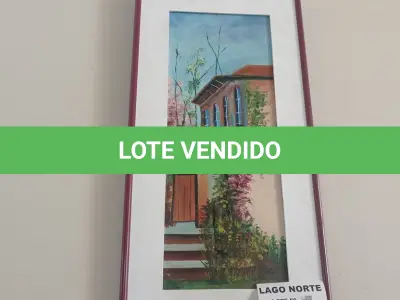 LOTE 207 - 01 QUADRO DECORATIVO (NO ESTADO, NÃO SABEMOS SE FUNCIONA. LEILÃO NÃO TEM GARANTIA E NEM DEVOLUÇÃO).