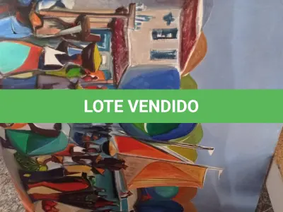 LOTE 289 - 05 QUADROS DIVERSOS PARA DECORAÇÃO (NO ESTADO, NÃO SABEMOS SE FUNCIONA. LEILÃO NÃO TEM GARANTIA E NEM DEVOLUÇÃO).