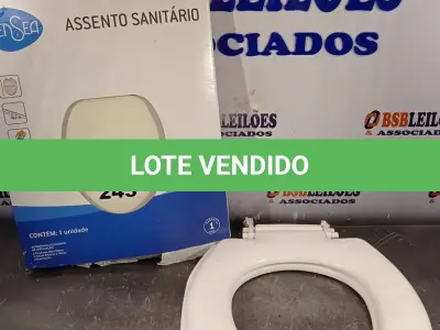 LOTE 243 - 02 ASSENTOS DE SANITÁRIOS (NO ESTADO, NÃO SABEMOS SE FUNCIONA. LEILÃO NÃO TEM GARANTIA E NEM DEVOLUÇÃO).