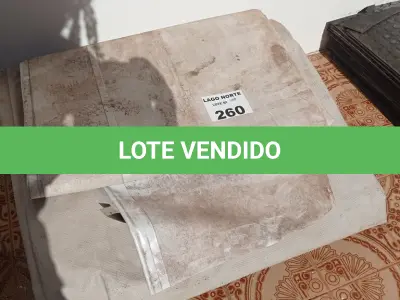 LOTE 260 - 01 LOTE COM LONAS DIVERSAS (NO ESTADO, NÃO SABEMOS SE FUNCIONA. LEILÃO NÃO TEM GARANTIA E NEM DEVOLUÇÃO).