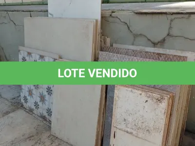 LOTE 284 - 01 LOTE COM CERÂMICAS DIVERSAS (NO ESTADO, NÃO SABEMOS SE FUNCIONA. LEILÃO NÃO TEM GARANTIA E NEM DEVOLUÇÃO).