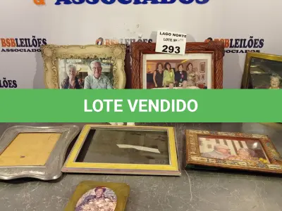 LOTE 293 - 07 PORTAS RETRATOS (NO ESTADO, NÃO SABEMOS SE FUNCIONA. LEILÃO NÃO TEM GARANTIA E NEM DEVOLUÇÃO).
