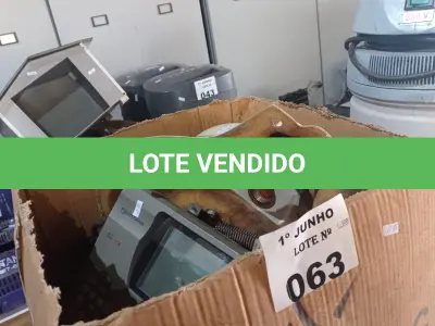 LOTE 063 - 01 RASTREADOR AUTOTRAC. (NO ESTADO, LEILÃO NÃO TEM GARANTIA E NEM DEVOLUÇÃO, SUJEITO A POSSÍVEIS AVARIAS VISÍVEIS/OCULTAS E/OU AUSÊNCIA DE COMPONENTES).