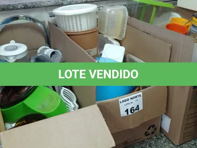 LOTE 164 - 01 LOTE COM UTENSÍLIOS DIVERSOS PARA COZINHA (NO ESTADO, NÃO SABEMOS SE FUNCIONA. LEILÃO NÃO TEM GARANTIA E NEM DEVOLUÇÃO).