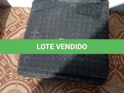 LOTE 261 - 01 LOTE COM TAPETES DE BORRACHA (NO ESTADO, NÃO SABEMOS SE FUNCIONA. LEILÃO NÃO TEM GARANTIA E NEM DEVOLUÇÃO).