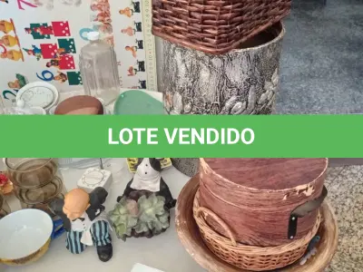 LOTE 145 - 01 LOTE COM UTENSÍLIOS DIVERSOS (NO ESTADO, NÃO SABEMOS SE FUNCIONA. LEILÃO NÃO TEM GARANTIA E NEM DEVOLUÇÃO).