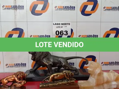 LOTE 063 - 01 LOTE COM ARTIGOS DE DECORAÇÃO (NO ESTADO, NÃO SABEMOS SE FUNCIONA. LEILÃO NÃO TEM GARANTIA E NEM DEVOLUÇÃO). 