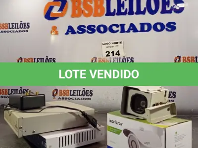 LOTE 214 - 01 LOTE COM MACERAS DE SEGURANÇA E MODULADOR VHF (NO ESTADO, NÃO SABEMOS SE FUNCIONA. LEILÃO NÃO TEM GARANTIA E NEM DEVOLUÇÃO).
