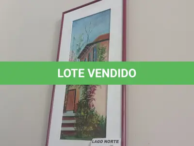 LOTE 207 - 01 QUADRO DECORATIVO (NO ESTADO, NÃO SABEMOS SE FUNCIONA. LEILÃO NÃO TEM GARANTIA E NEM DEVOLUÇÃO).